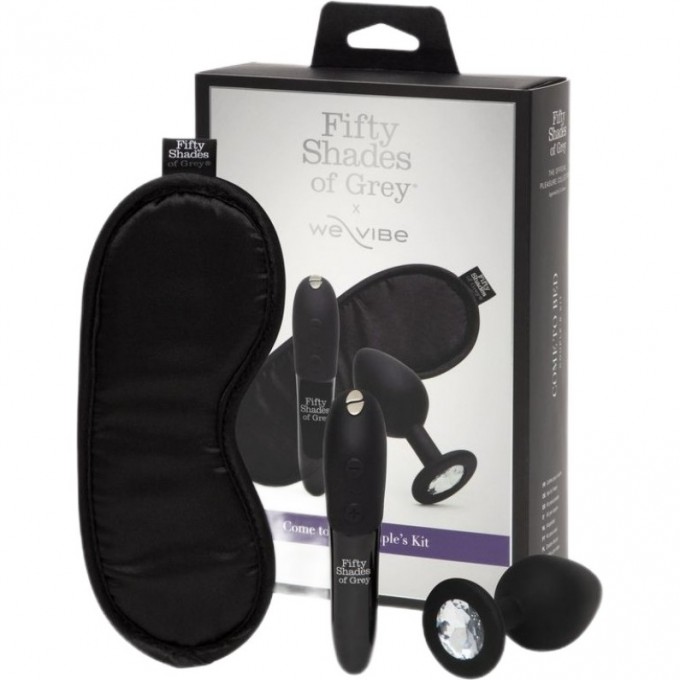 Набор WOMANIZER COME TO BED (We-Vibe Tango X, анал.втулка Crystal Butt Plug, повязка на глаза Satin Blindfold) 85114 Набор WOMANIZER COME TO BED (We-Vibe Tango X, анал.втулка Crystal Butt Plug, повязка на глаза Satin Blindfold) 85114